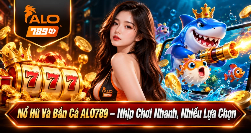 Nổ Hũ Và Bắn Cá ALO789 – Nhịp Chơi Nhanh, Nhiều Lựa Chọn